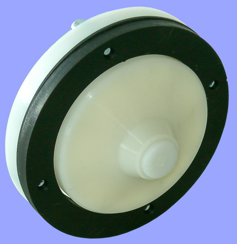 Off White 110mm Dia External Mounted Bin Aerator