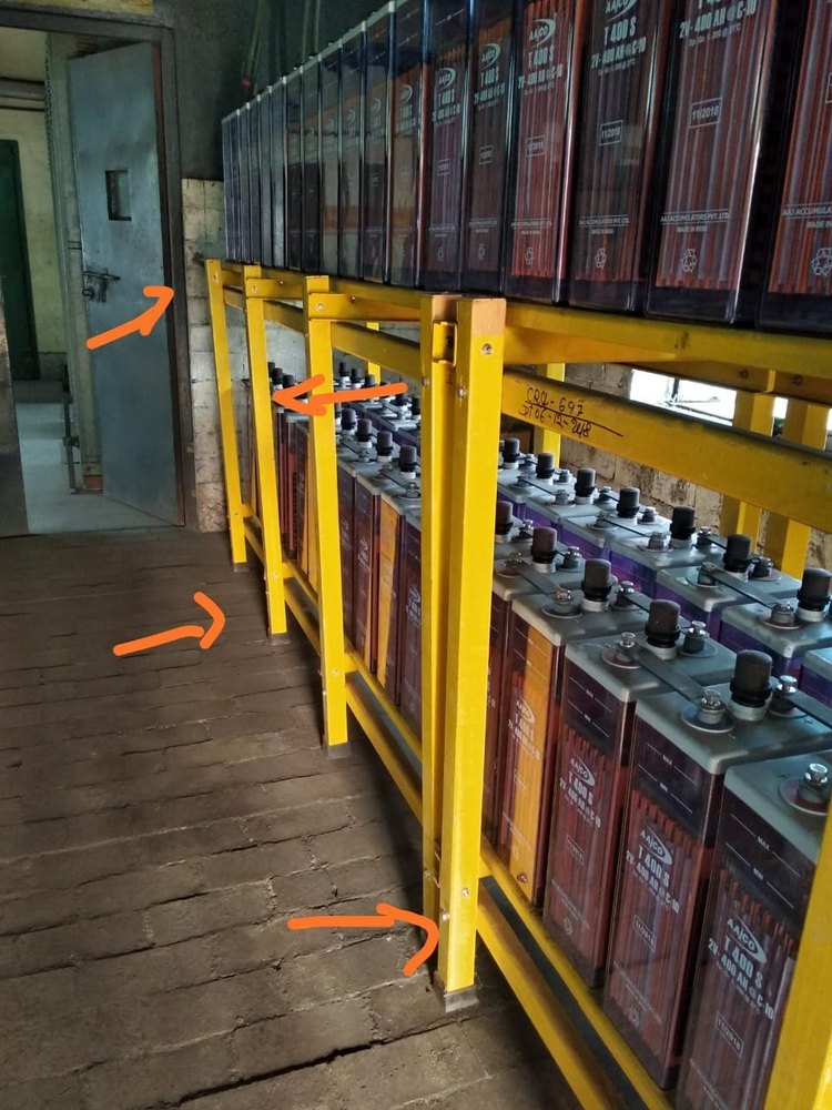 Industrial FRP Battery Stand