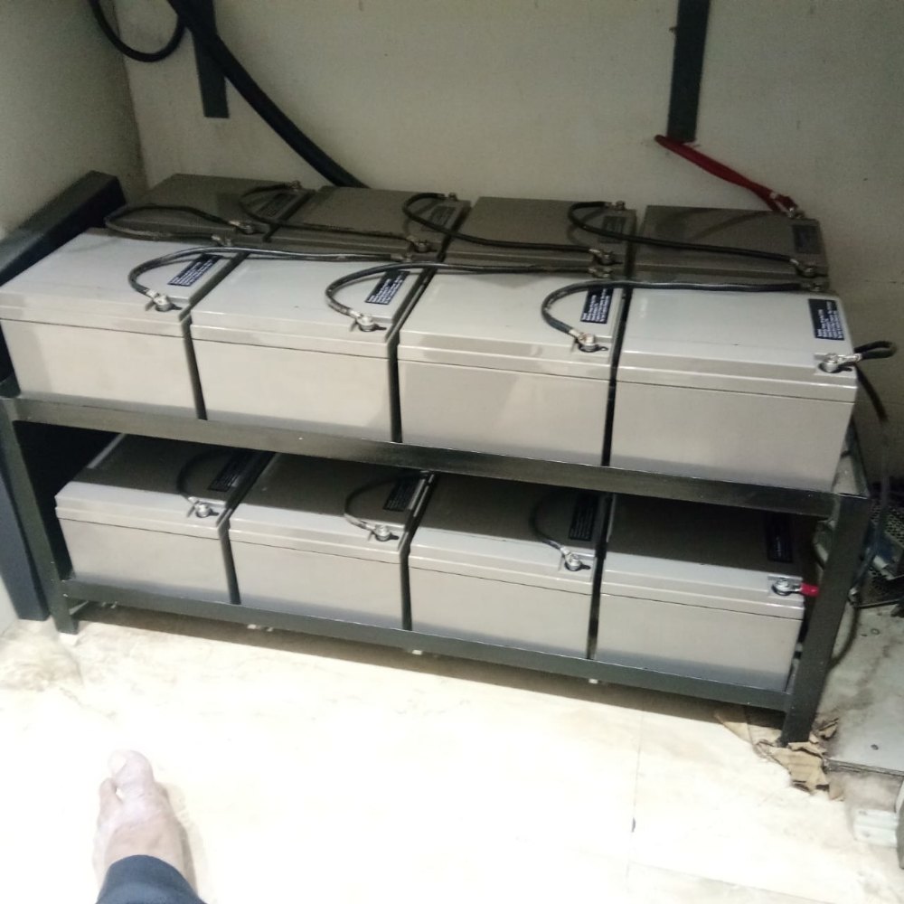 Open Storage MS Rack AMSA Battery Stand, 45Kg
