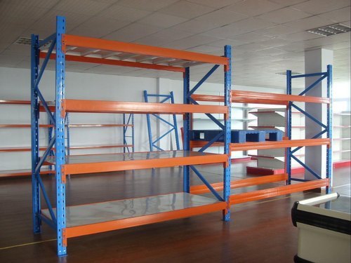 Storage Racks Heavy Duty Steel Rack, For Industrial