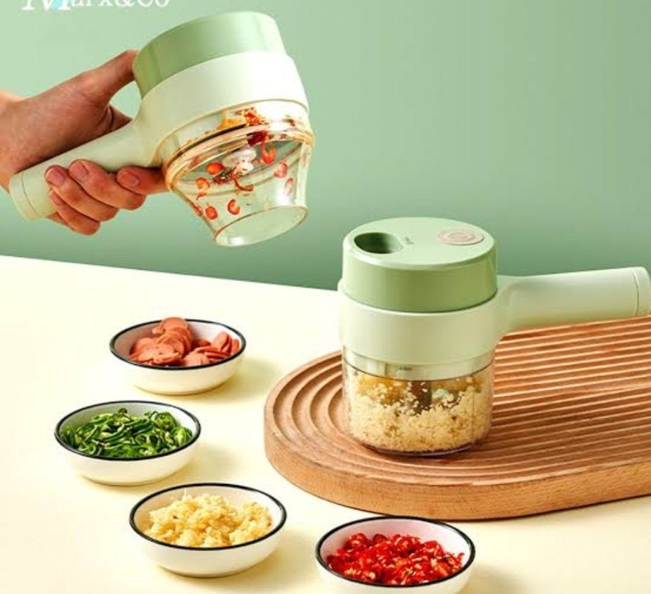 Green Plastic Gatling vegetable cutter