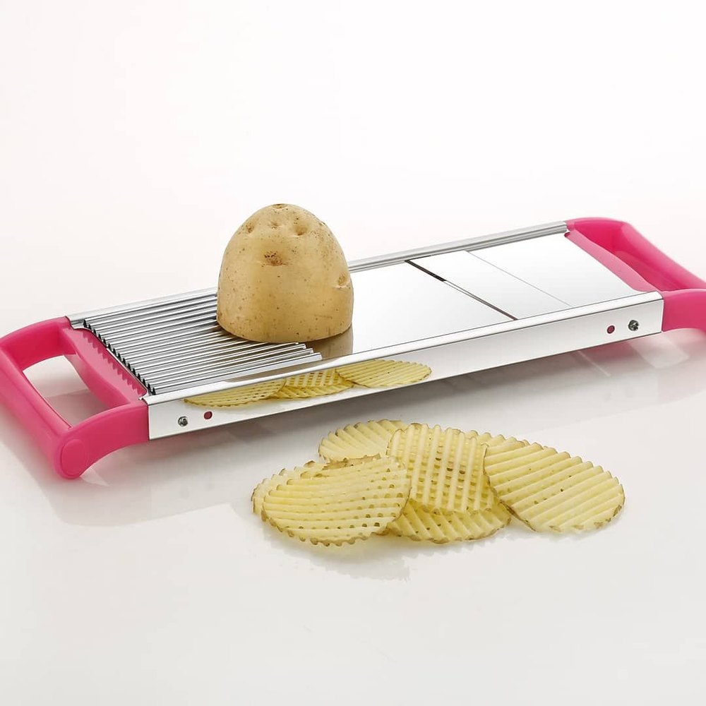 Stainless Steel Vegetable Slicer Cutter, For Home