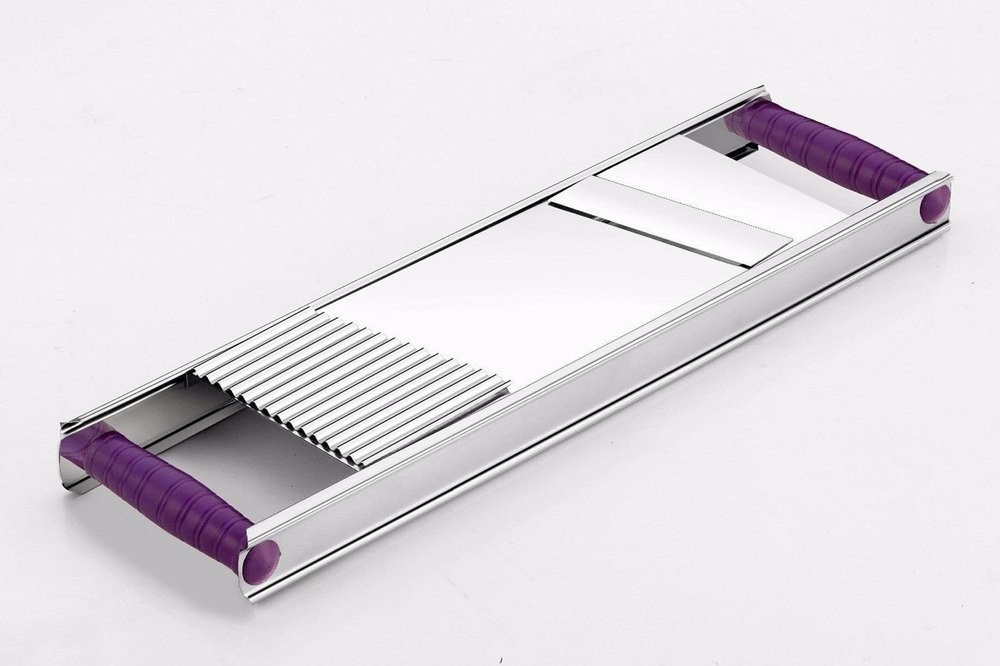 Silver 2 in 1 Stainless Steel Long Slicer, For Kitchen
