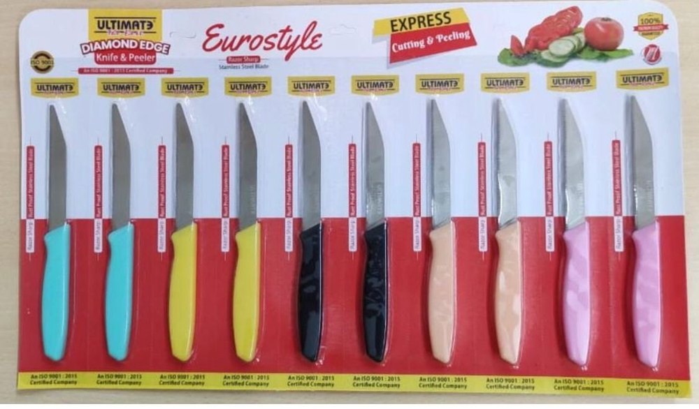 Ultimate Plastic Kitchen Cutting Knife, Size: 7 inch, Model Name/Number: UDES-001