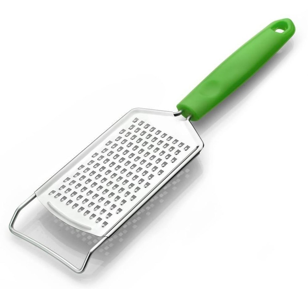 Silver Stainless Steel Cheese Grater, For Home
