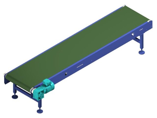 Vertical Motor Food Grade Belt Conveyor