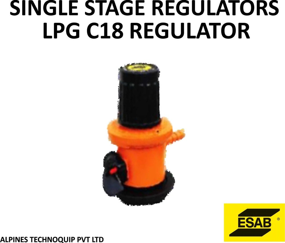 Red Alloy ESAB-LPG C18 REGULATOR, For Industrial