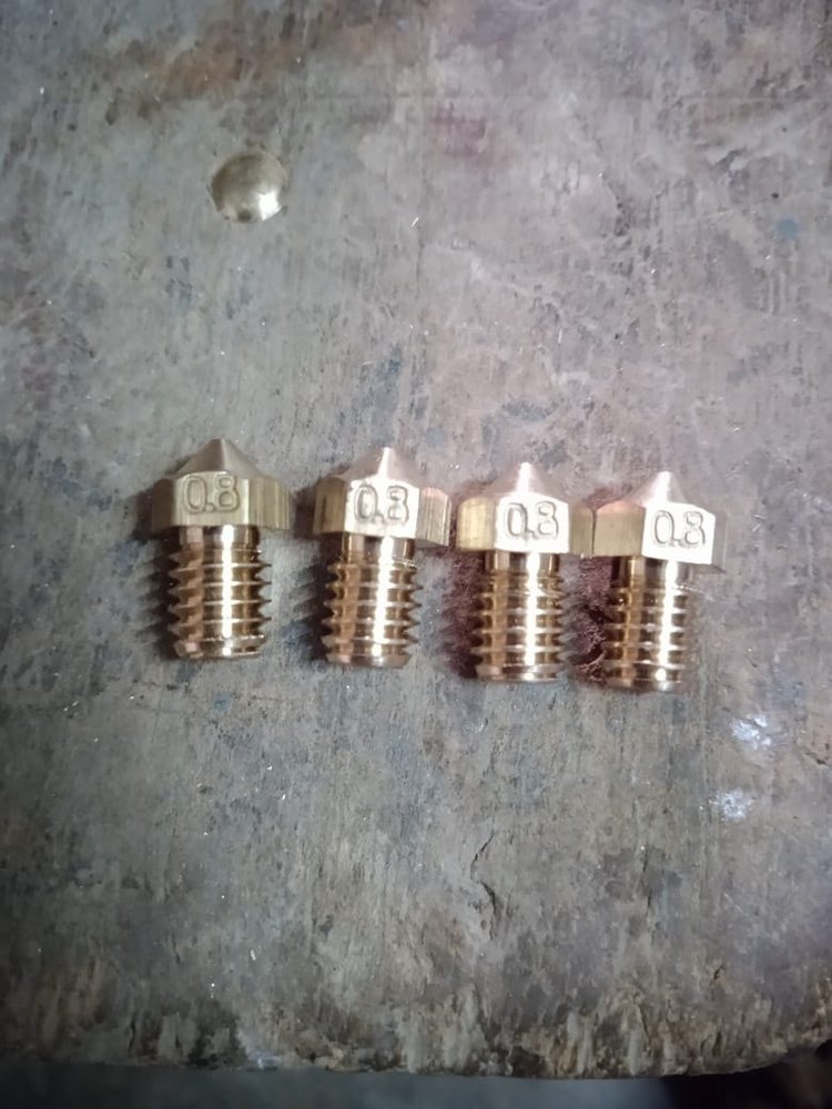 Hexgonal Golden Brass Lpg Jet