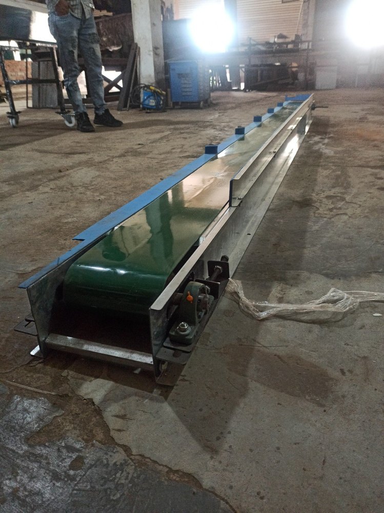 Stainless Steel Roller Apple Grading Conveyors, Capacity: 200 Kg/Feet