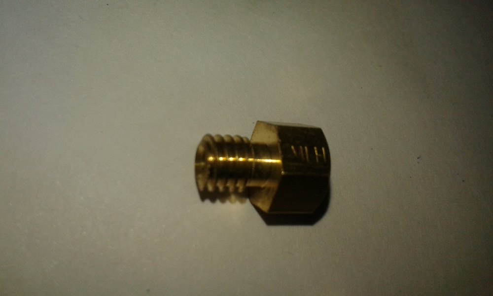 Brass Gas Part Jet