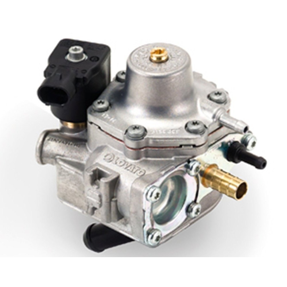 Silver Aluminium Lovato RGJ-3.2L LPG Reducer, Size: 132 X 110 X 137mm