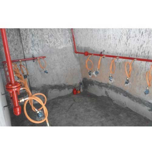 Gas Pipeline Red LPG Reticulation System, Size: 3/4 , Thickness: 2.87