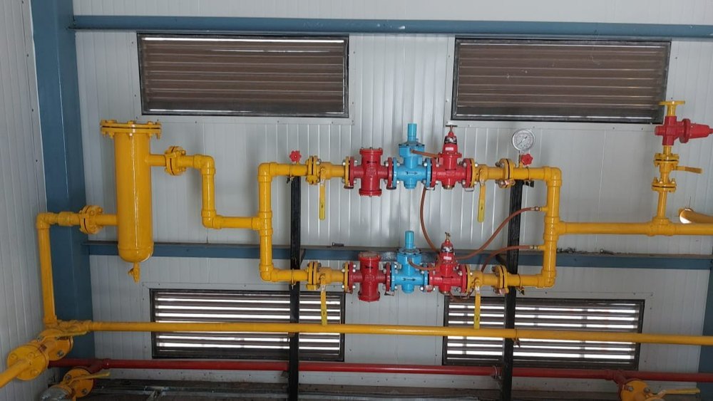 Stainless Steel LPG Reticulation System, For Industrial, Thickness: 10mm