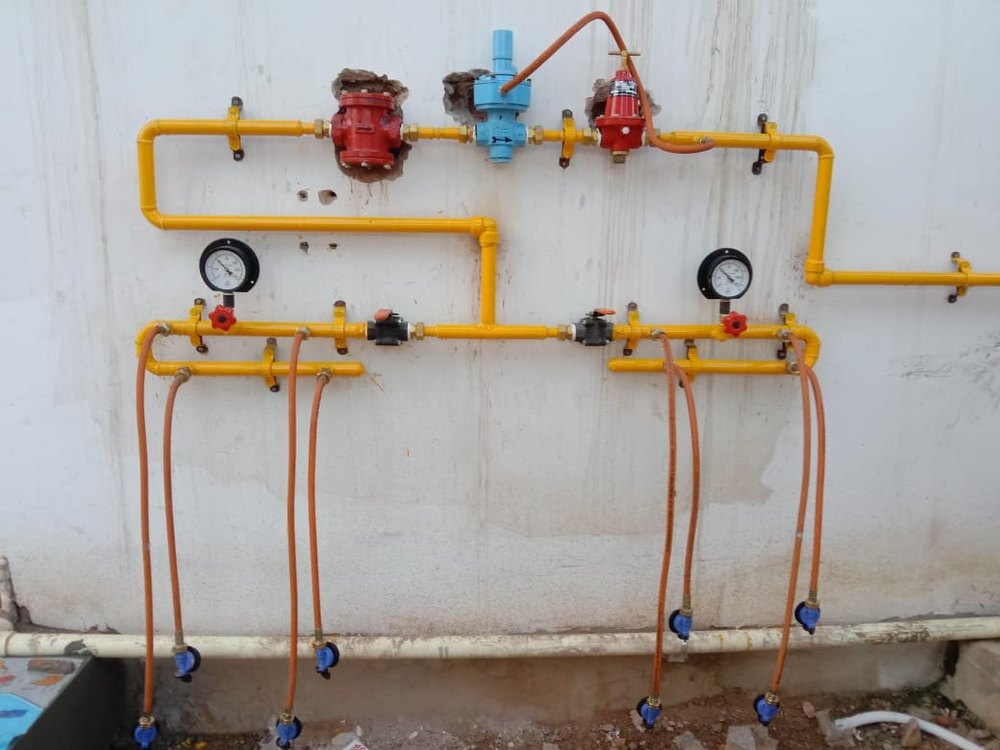 Cast Iron Restaurant LPG Gas Manifold System