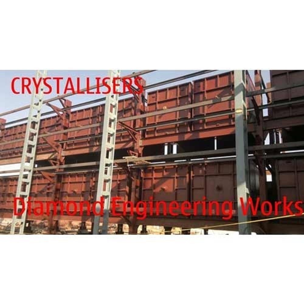 Mild Steel Horizontal Crystallisers System, For Industrial, Capacity: 50 Ton Per Hour