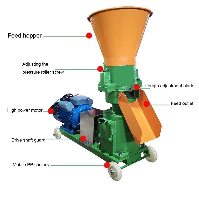 Poultry Feed Making Machine, 100 kg per hr