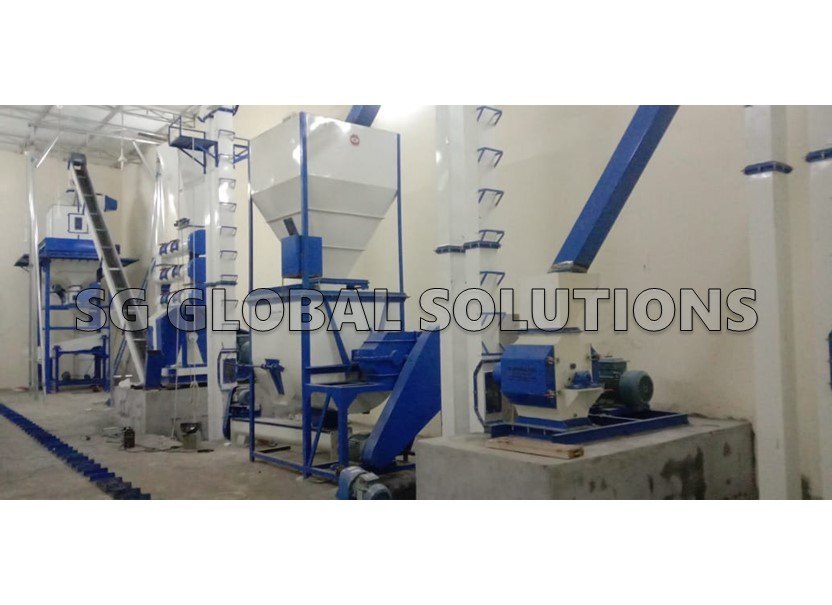 1.5-2 Ton/Hr Poultry Feed Plant, 2 tph