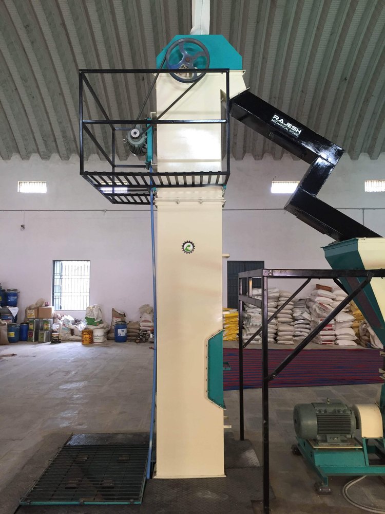 RMW IRON Bucket Elevator For Poultry Feed Plant, For Industrial