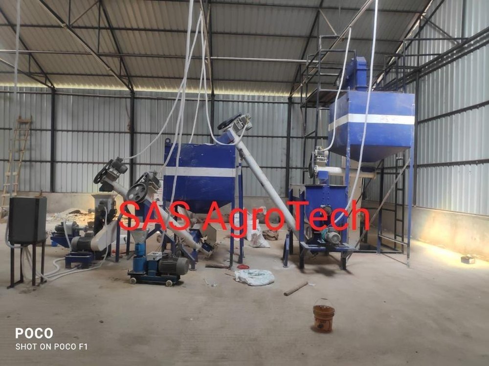 Animal Feed Mill Plant, 500 kg per hr