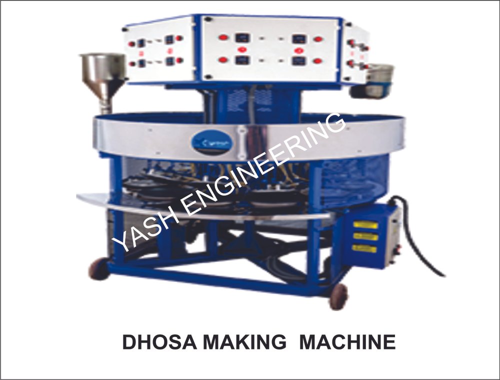 Dry Dosa Making Machine, 12 hp + 1 hp, Capacity: 3 Kg Per Hour
