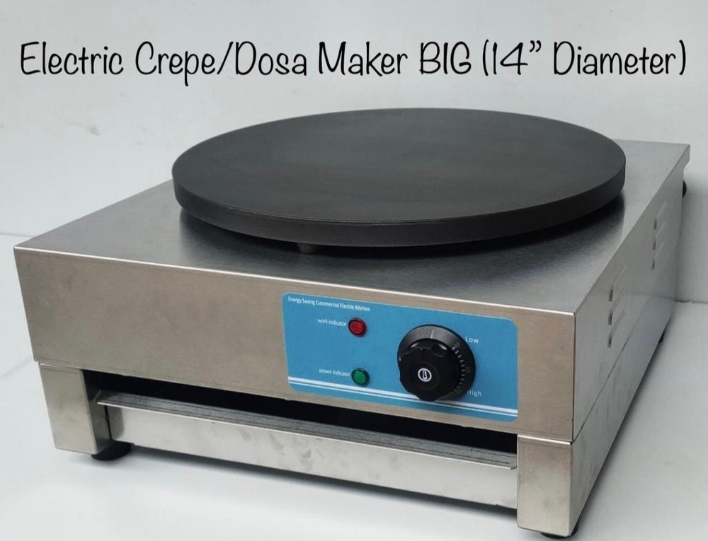 Crepe or Dosa Making Machine, 3Kw, Capacity: One At A Time