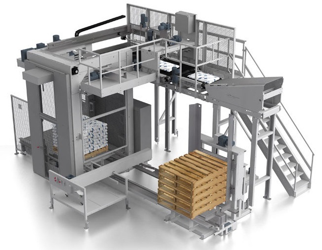 High Level Infeed Palletizer
