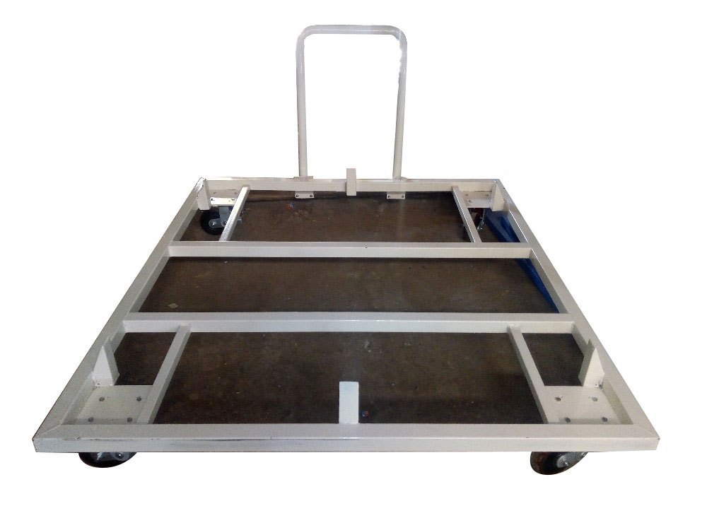10 Inch ( Platform ) Mild Steel Material Handling Trolley, For Warehouse, Load Capacity: 250 kg