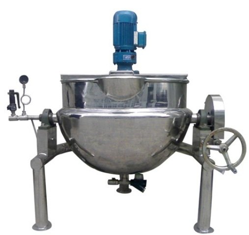 Stainless Steel Paste Kettle Mixer Machine, 100 Kg