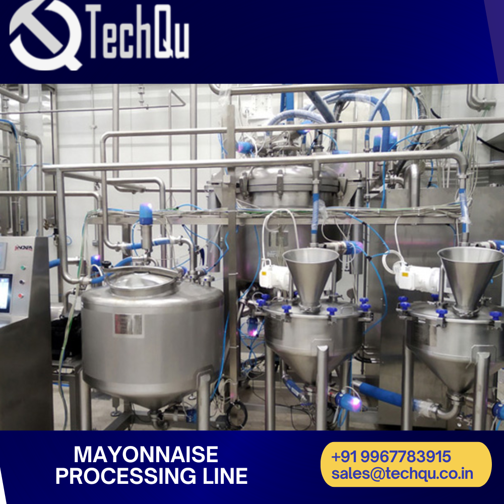 SS304 Mayonnaise Making Plant