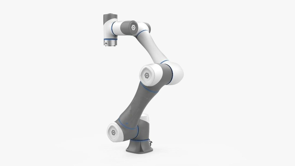 Aluminium White Grey Colabrative Cobot Robot, Fully Automatic, Number Of Axes: 6