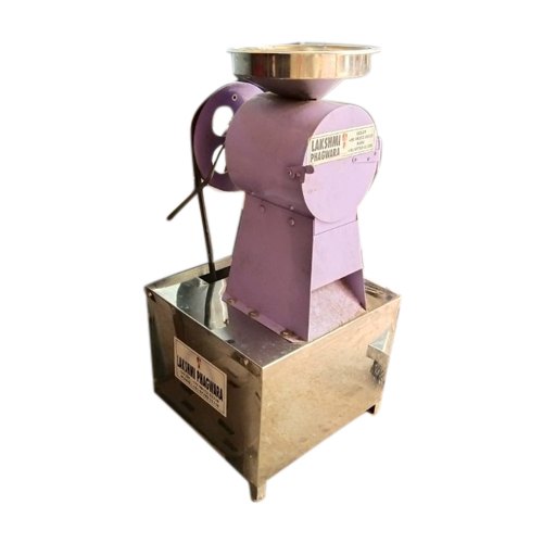 Semi-Automatic Electric Almond Cracking Machine, Powder Coated