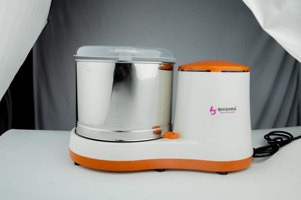 Bhishma Plastic and Stainless Steel 3 Litre 110v Copper Table Top Wet Grinder, For Commercial