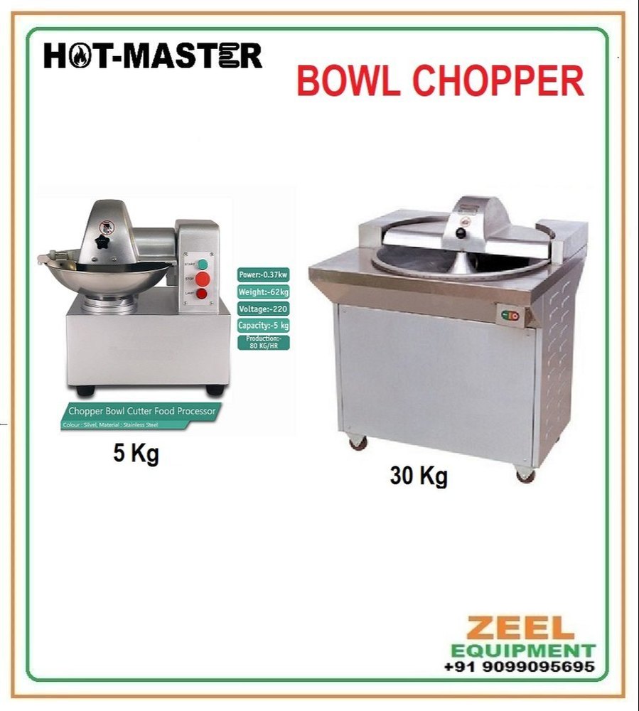 Semi-Automatic Bowl Chopper