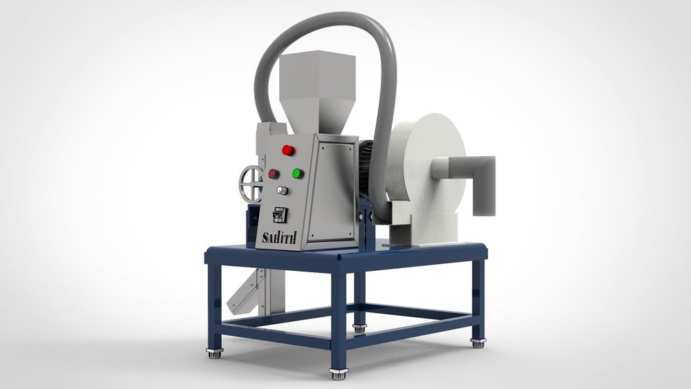 Cocoa Bean Cracker Machine, For Industrial, Capacity: 10 To 15kg