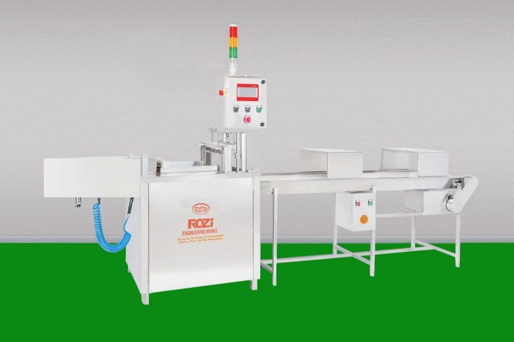 Semi Automatic Paneer Slicing Cutting Machine