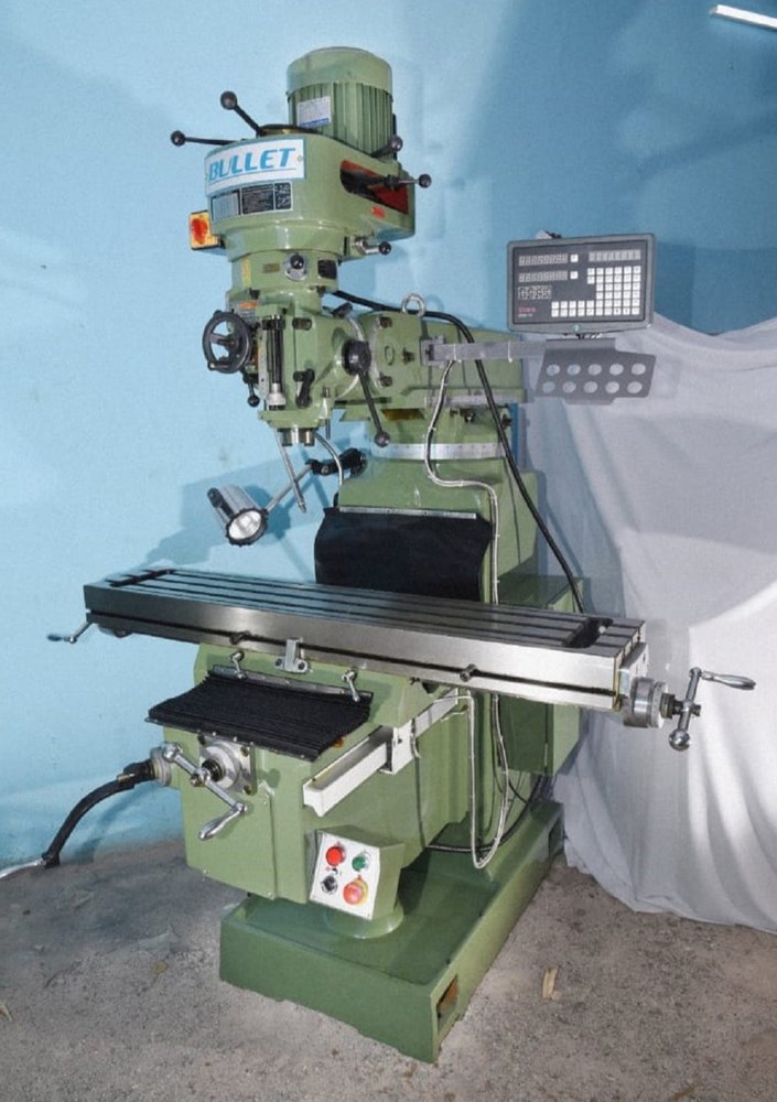Mild Steel Square Head DRO Milling Machine, Model Name/Number: M4SH