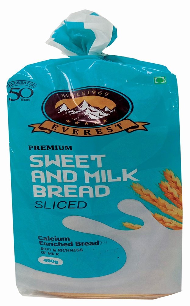 Blue Cover Milk Bread (Medium), Size: 400GM, 1