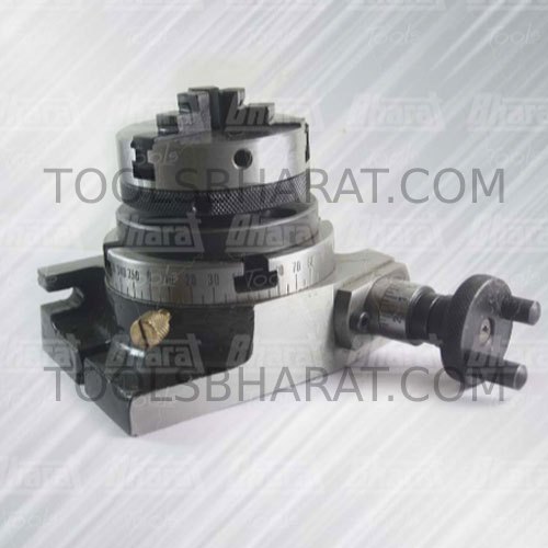 Mild Steel Bharat Tools Horizontal Vertical And Tilting Rotary Tables