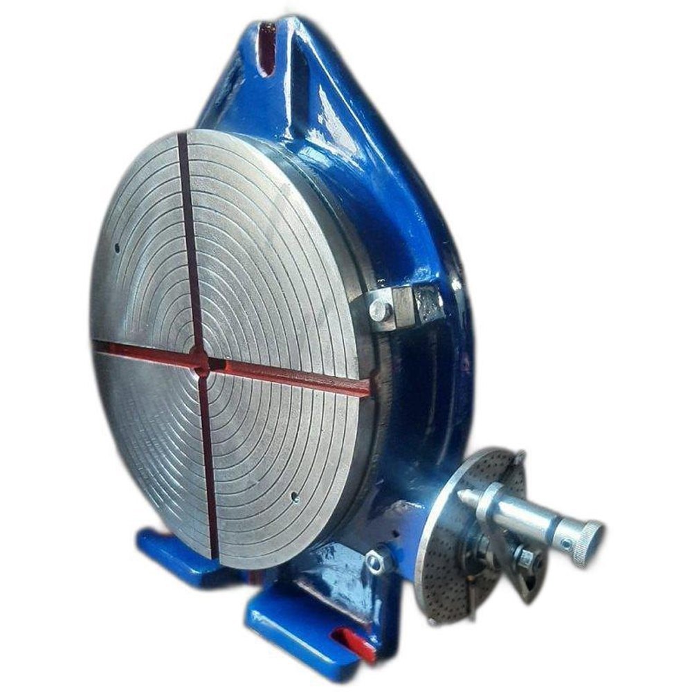 Cast Iron Horizontal Vertical Rotary Table, For Milling Machine