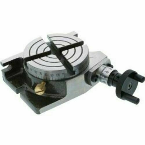 fairdeals365 Iron Rotary Table 3 Inch - 75MM Horizontal & Vertical, For Milling