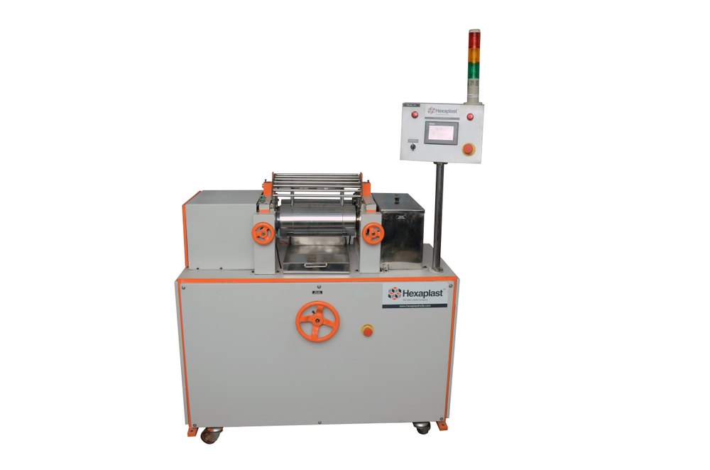 50 Hz Mild Steel Two Roll Mill, 220 V