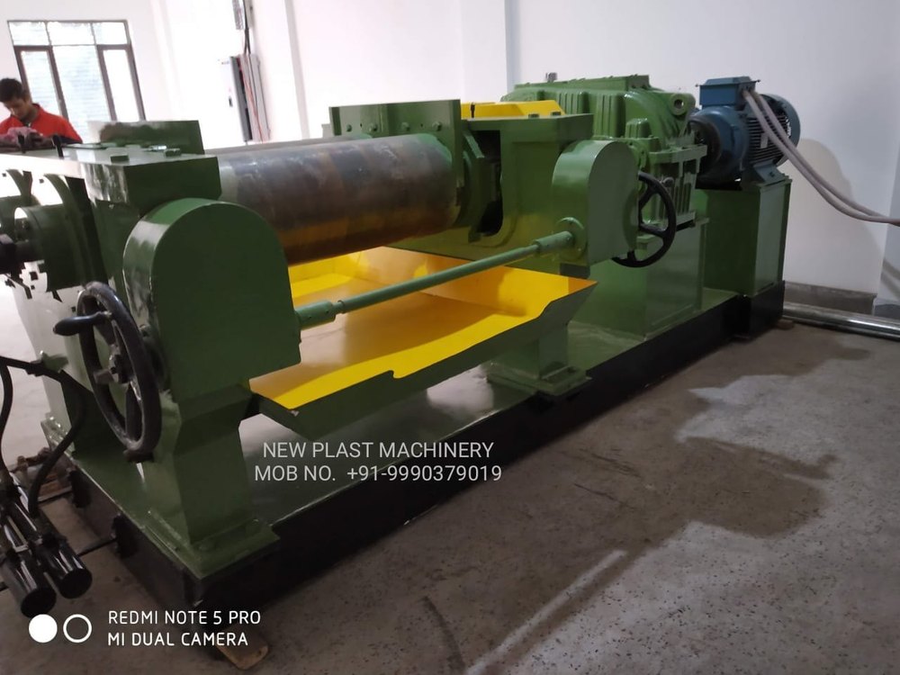 Mild Steel Single Two Roll Mill Machine, 220 V