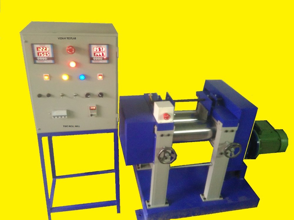50-60 Hz Mild Steel Two Roll Mill, 440 V