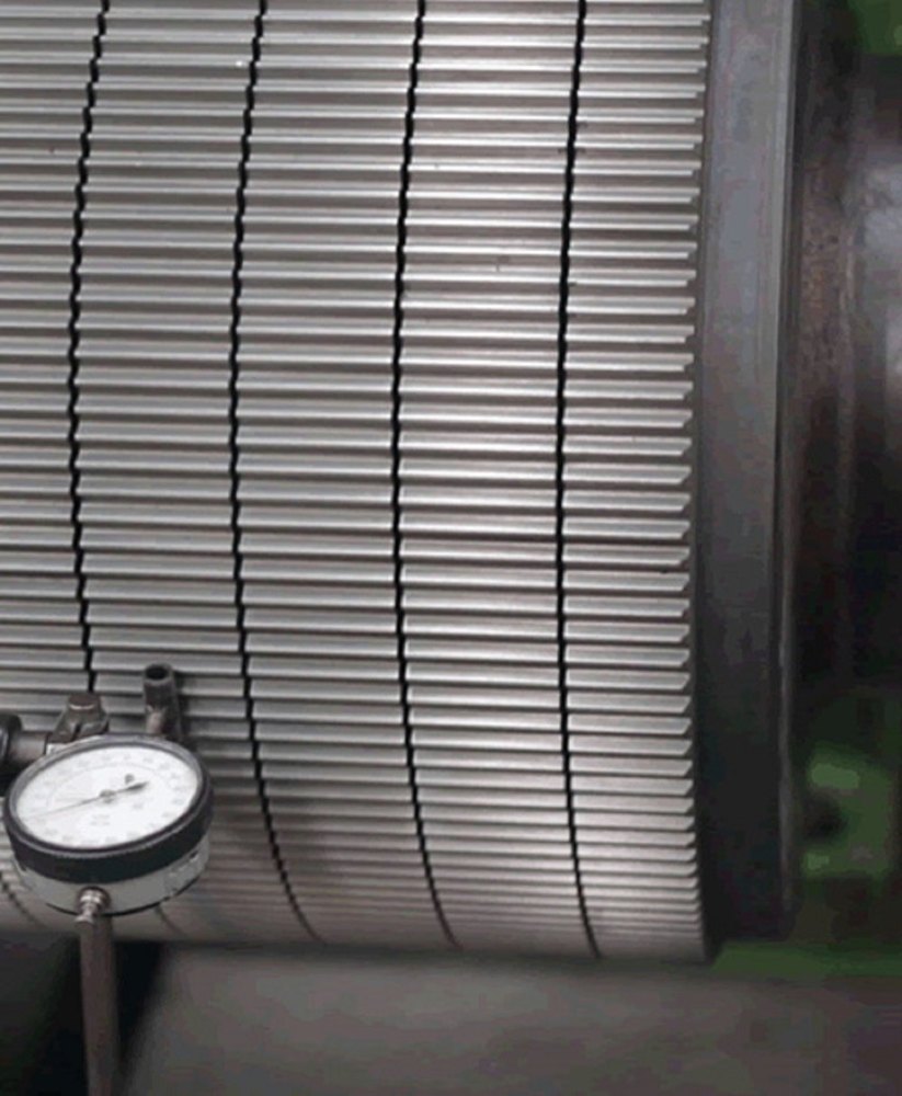 Mild Steel Plain High Precision Tungsten Carbide Corrugated Roll, For Industrial