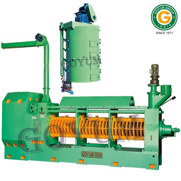 Commercial Expeller Shea Butter / Shea Nut Screw Oil Press, Capacity: 45-150 Tons/Day