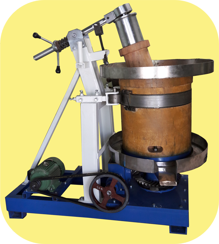 Manual Wooden Cold Press Oil Machine, Capacity: 25 kg/Hour