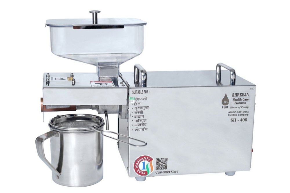 Domestic Oil Extraction Machine, Capacity: 2-5 Kg/Hr