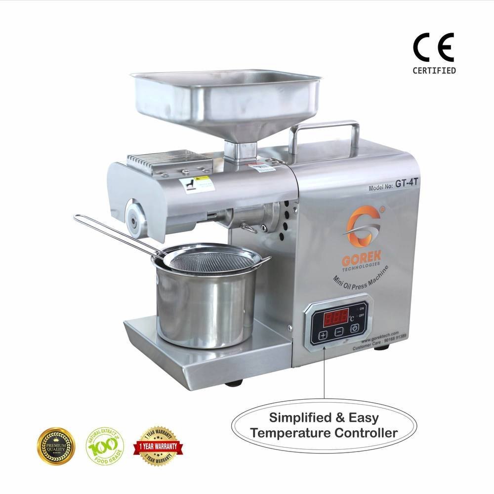 Mini Oil Press Machine, Capacity: 5-10 Kg/Hour