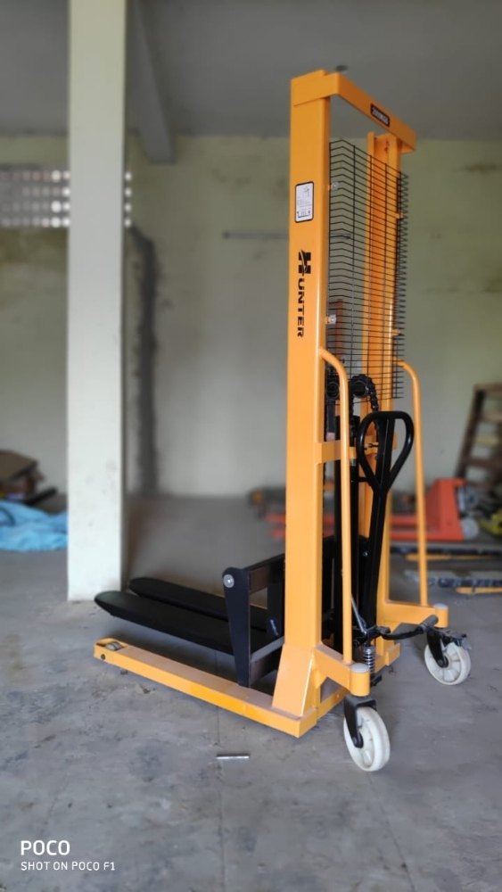 HUNTER Ms Hydraulic Manual Hand Stacker, For Goods Lifting