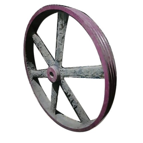Krishan Kanhaiya Cast Iron V Belt Pulley, Capacity: 1 ton